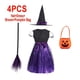 thumbnail image 3 of Disfraz de fantasía de Halloween para niñas, vestido de diablo de fantasía para bebés, bruja de vampiro, Caperucita Roja, Carnaval, 3 of 5