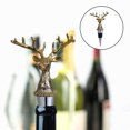 thumbnail image 4 of Decoración de tapón de botella de vino de animales Tapón de tapa giratoria universal Accesorios de sellado Artículos de bar de aleación de Tapón de Sunnimix Tapón de botella de vino, 4 of 8