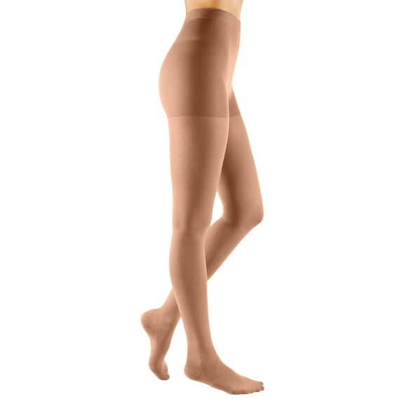 medi comfort closed toe pantyhose -20-30 mmhg petite medi470-p
