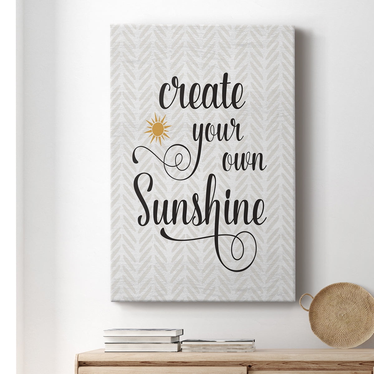 Create Your Own Sunshine Premium Gallery Wrapped Canvas - Ready to Hang