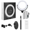 thumbnail image 2 of Ergopixel Desktop Tripod Stand with LED Ring Light - Black, 2 of 5