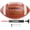 Orange/White, variant on Cannon Sports Official Size Football - Composite Leather Football with Extra Grip & Durable Construction for All-Weather Play – Regulation Size Ball with Pump (Orange/White, Official)