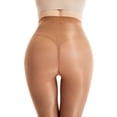 thumbnail image 4 of Medias moldeadoras Calcetines Shirbin Medias reflectantes para baile latino en barra Calcetines reflectantes XXL talla grande 70D, 4 of 4