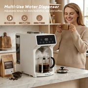 HORIGEN White Automatic Baby Formula Dispenser with App Control, Instant Heating, BPA-Free for Night Feeding