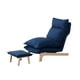 thumbnail image 5 of Sillón reclinable perfecl con reposapiés ajustable Tatami azul, 5 of 8