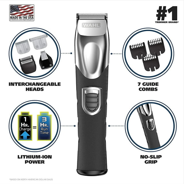 Recortador de barba recargable Wahl Clipper 9854-600