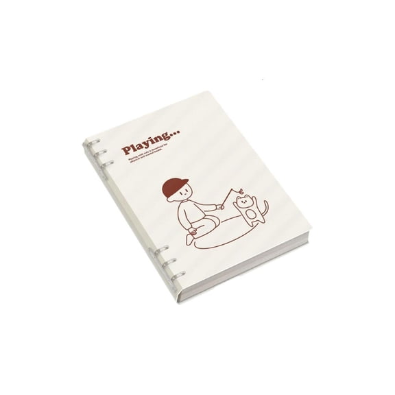 Customizable Covers Refillable Notebook Detachable Rings Binder A 5 B5 Notebook