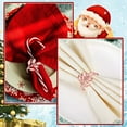 thumbnail image 3 of Worallymy 18pcs/pack Leaf Shaped Napkin Rings Buckle Holders Party Napkin Rings for Christmas Thanksgiving Parties, Wedding Adornment, Table Decoration Accessories, 3 of 5