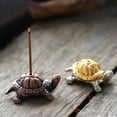 thumbnail image 2 of Brass Incense Holder - Snail Turtle Incense Burner and Cone Incense Holder with Ash Catcher-Incense Stick Holder Censer Stand Tea Culture Meditation Decor, 2 of 8