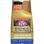 (2 pack) STP Synthetic Oil Treatment Engine Oil Additive, 15 fl oz