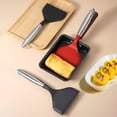 thumbnail image 3 of Silicone Spatula Cooking Shovel Stainless Steel Handle Wok Spatula Kitchen Supply, 3 of 5