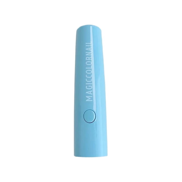 Portable Mini UV LED Nail Lamp for Gel Nails, Rechargeable Handheld Nail Curing Flashlight Pen, Fast Drying Light for Manicure Pedicure, White