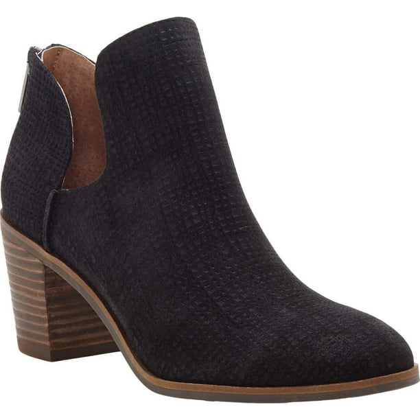 lucky brand quintei platform booties