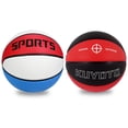 thumbnail image 2 of Baloncesto KUYOTQ, tamaño 4, goma, 25.5 pulgadas, para interiores y exteriores, paquete de 2, 2 of 8