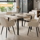 thumbnail image 1 of Mesa de comedor Plegable FurnitureR para 4-6 personas Beige, 1 of 9
