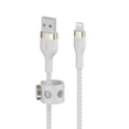 thumbnail image 2 of Cable de carga Belkin BoostCharge Pro Flex USB tipo A a Lightning de 3 m, blanco, 2 of 5