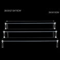 thumbnail image 3 of facefd Clear Acrylic Display Riser Stand Perfume Cosmetics Holder for Decoration 39.5x27.5x15cm, 3 of 9
