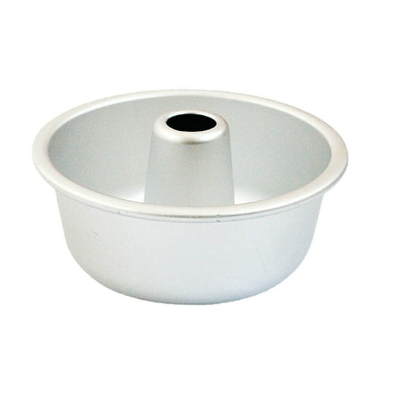 Anodized Aluminum Chiffon Cake Pan - Hollow Core Expandable Design - for Fluffy Cakes and Pastries - Stable Base, Dishwasher Safe