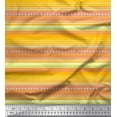 thumbnail image 1 of Soimoi Poly Georgette Fabric Stripe,Heart & Dot Texture Print Fabric by Yard 52 Inch Wide, 1 of 3