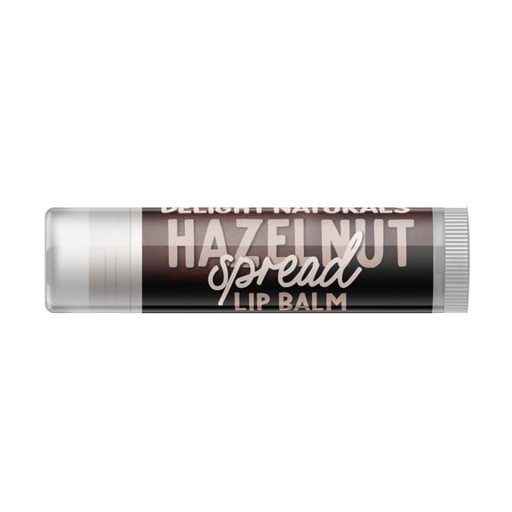 Delight Naturals Jumbo Lip Balm - Hazelnut Spread