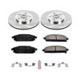 thumbnail image 3 of Power Stop Front Stock Replacement Brake Pad and Rotor Kit KOE2290, 3 of 8