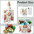 thumbnail image 2 of Dragon Fruit Canvas Tote Bag Tropical Exotic Fruit Pattern Print Design Aesthetic Pink Red White Pitaya Lover Art Illustration Cartoon Reusable Eco-Friendly Lightweight Foldable Shopping Bag, 2 of 6
