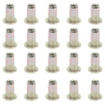 thumbnail image 2 of Rivet Nut Color Zinc Plated Nutsert Flat Head Threaded Nutsert Kit 100Pcs Rivet Nut Color Zinc Plated Flat Head Threaded Nutsert Kit Hardware AccessoriesM3, 2 of 8