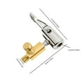 thumbnail image 3 of Tgbvmt Tire Inflator Nozzle, Copper High-Pressure Inflator Attachment for Car Tires, Motorcycles Vehicles, Portable Durable for Efficient Inflation Quick Attach Detach for Hassle-Free Tire Inflation, 3 of 9