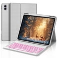 thumbnail image 1 of Funda con teclado IVEOPPE para Xiaomi Redmi Pad Pro de 12,1 pulgadas, 7 colores, retroiluminada, 1 of 8