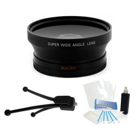 58mm HD Wide Angle Macro Lens .45X for 18-55mm Canon EOS Rebel 50D 40D 30D