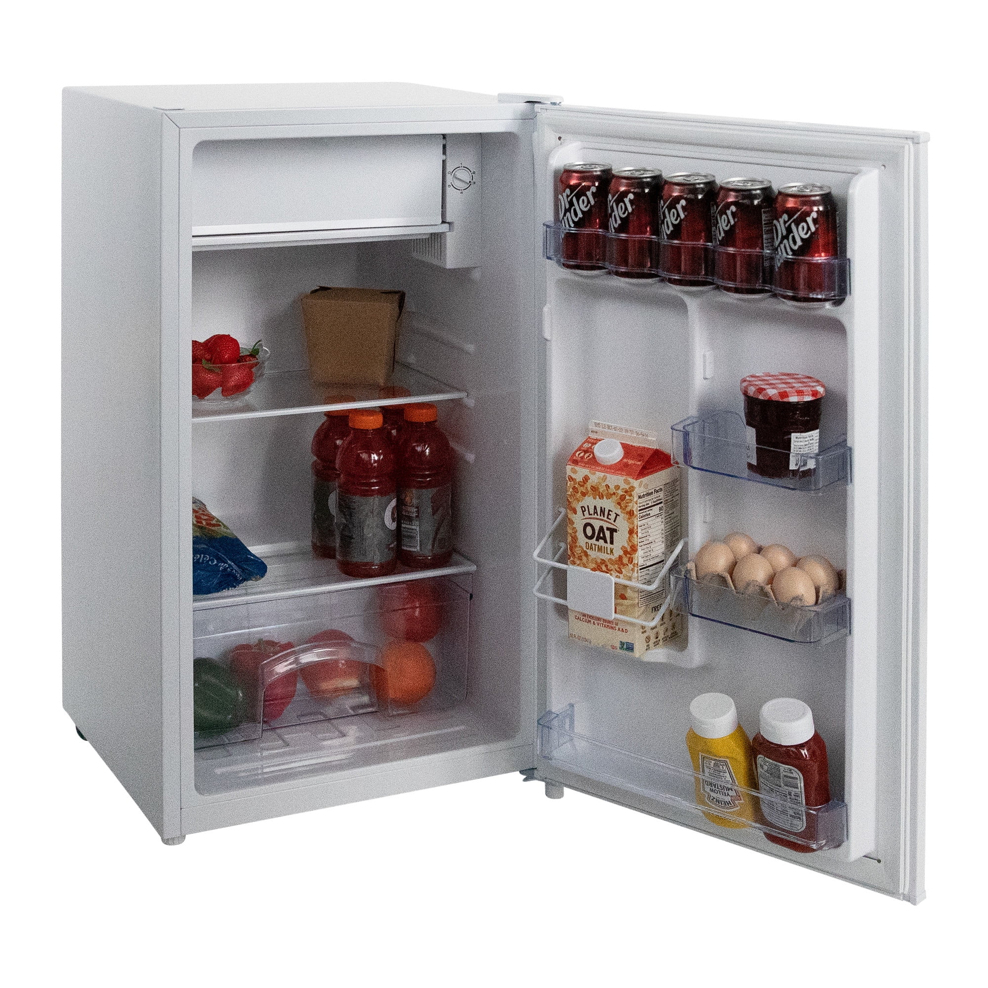  West Bend WBR44W Mini Fridge Compact Refrigerator for Home  Office or Dorm, with Reversible Door, Energy Star Rated, 4.4 Cubic Feet,  White : Everything Else