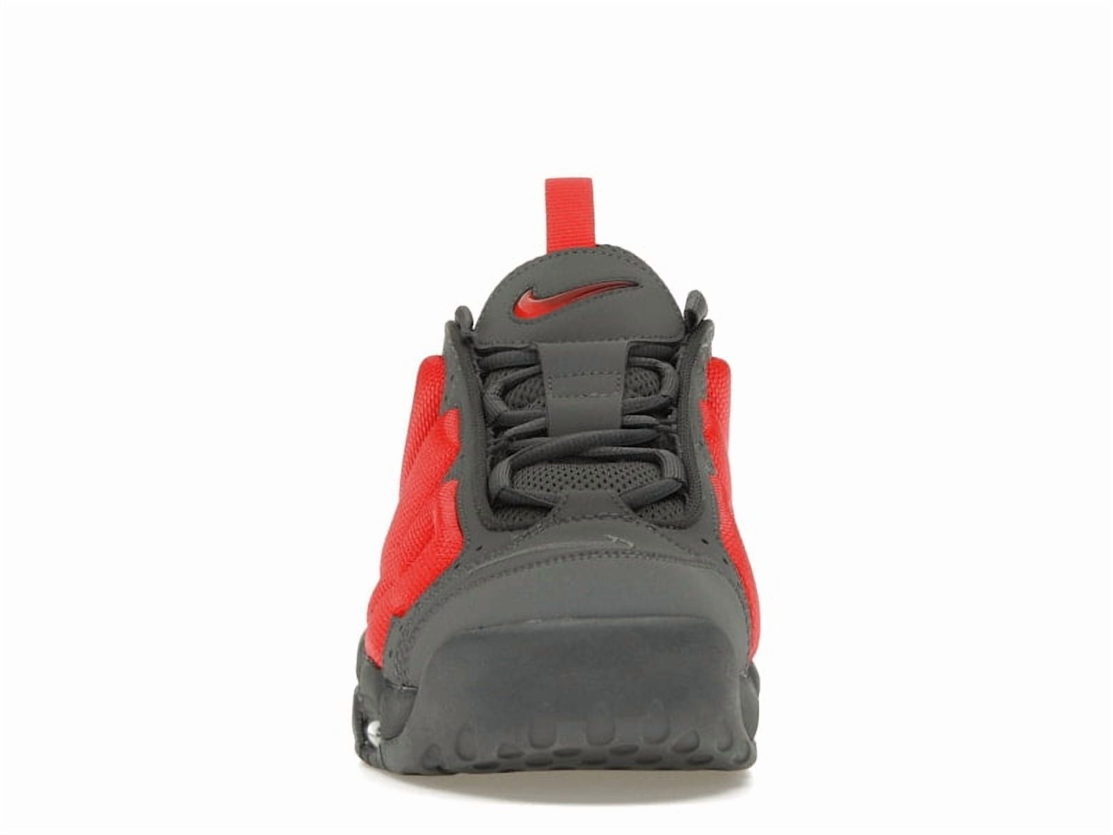 Nike Men's Air More Uptempo Low Dark Grey Light Crimson Shoes, from StockX
