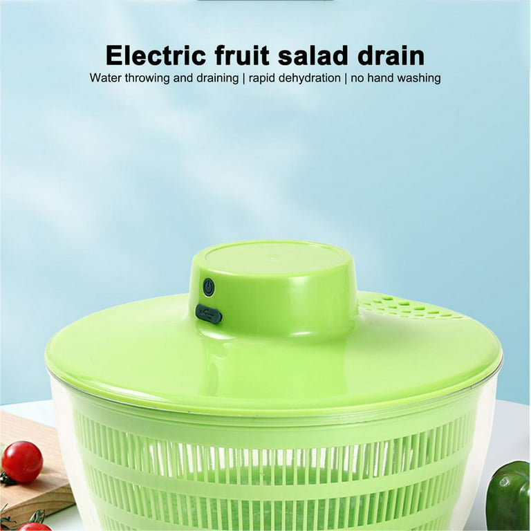 GCP Products 6.2-Quart Large Salad Spinner: Vegetable Washer Dryer