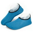 thumbnail image 3 of Unisex Water Shoes for Pool Quick Dry Flexible Water Skin Swimming Shoes Non Slip Barefoot Socks, Blue, 3 of 7