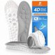 thumbnail image 1 of Chenchen Insoles Men, 4D Cloud Insoles for Women Men, Arch Support and Shock Absorbing for Fatigue Relief, Pressure Distribution, Trim to Fit Inserts for Walking, Hiking (Gray, M 7-12, 1 Pair), 1 of 1