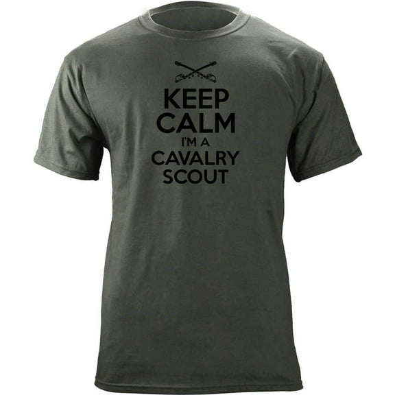 Classic Keep Calm I'm a Cavalry Scout T-Shirt