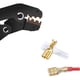 thumbnail image 4 of Riwesomey Terminales de crimpado de 2,8/4,8/6,3mm, conector de cable y aislado, conectores de pala de cable eléctrico, Kit de mangas aisladas Artesanía A+B, 4 of 6
