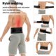 thumbnail image 4 of Faja deportiva para la cintura cinturón de soporte para la cintura con textura transpirable duradera para aliviar el dolor para hernia de disco ciática escoliosis para equipo LHCER Otros, 4 of 8