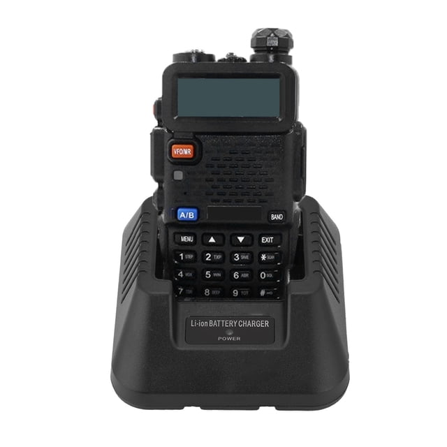 Cargador de Coche ANGGREK para UV-5R DM-5R Plus de Batería de iones de litio