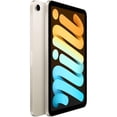 thumbnail image 3 of Tablet APPLE iPad Mini 6th Gen Chip A15 Bionic 64GB 12MP 8.3 iPadOS Starlight, 3 of 4