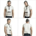 thumbnail image 3 of Camisa Al Aire Libre Ultraligera de Malla Chaqueta de Insecto Con Capucha Antimosquito ver A Través de Protectores Escudo de Insectos de Camisa de Malla para Acampar Jardinería, 3 of 7