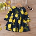 thumbnail image 4 of Esaierr Kids Toddler Dress Little Girls Print Spring Fall Princess Dress Long Sleeve Casual A-Line Party Birthday Skirt Spring Clothes Soft Baby Dress for 1-6Y, 4 of 8