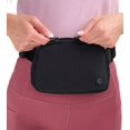 thumbnail image 3 of Lole Adjustable Strap Unisex Fanny Pack, Nylon, Black, 3 of 3