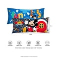 thumbnail image 3 of Almohada Providencia Súper Jumbo Mickey Mouse House Azul, 3 of 4