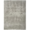 thumbnail image 3 of Nourison Luxurious Shag Silver 5'3" x 7'3" Area Rug, Solid, Plush, Bed Room, Living Room, Dining Room, Kitchen, Easy Cleaning, Non Shedding,, 3 of 9