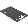 thumbnail image 3 of Round Corner Extended Lip Strike Plate, 2-1/4" x 4", (4-1/2" Overall Length), Matte Black by Stone Harbor Hardware, 3 of 4
