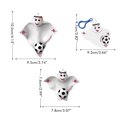 thumbnail image 2 of LLavero de mascota del partido de fútbol de Qatar, figura de fútbol, llavero, regalos de fútbol para fiesta temática de fútbol, suministros para favores, 2022, 2 of 5
