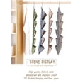 thumbnail image 6 of Hanging Bra Organizer with Pockets, Hanging Sock Organizer, Dual Sided Hanging Closet Underwear Storage Holder for Lingerie, Panty Tie (20 Pockets, Gray), 6 of 7