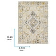 thumbnail image 6 of Livabliss Area Rugs for Living Room, 9x12 Floransa Traditional Light Beige Rug, Bedroom Dining Room Home Decor Stain Resistant Carpet (8'11" x 12'4"), 6 of 8
