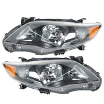 OTTULUR Headlights Assembly Replacement for Toyota Corolla 2011 2012 2013 Headlights Headlamps Driver and Passenger Side